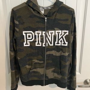 PINK Victoria’s Secret camo hoodie